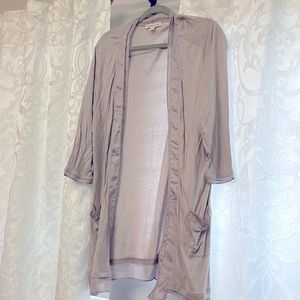 Coldwater creek cardigan gray